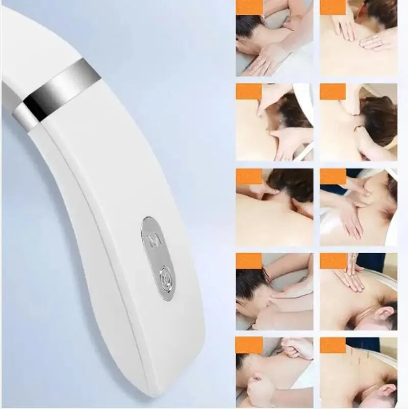 Cervical Massager Portable Mini Neck Shoulder Massager Deep Massage Neck Warm Pressing Neck Pressing Care