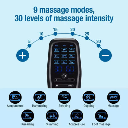 Physiotherapy Tens Muscle Stimulator Electric EMS Acupuncture Body Massage Digital Therapy Slimming Machine Electro Stimulator